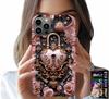 Etui Do Iphone 12 Pro Max - Kobiece, Modne Wzory, Kłódka Serce Róża