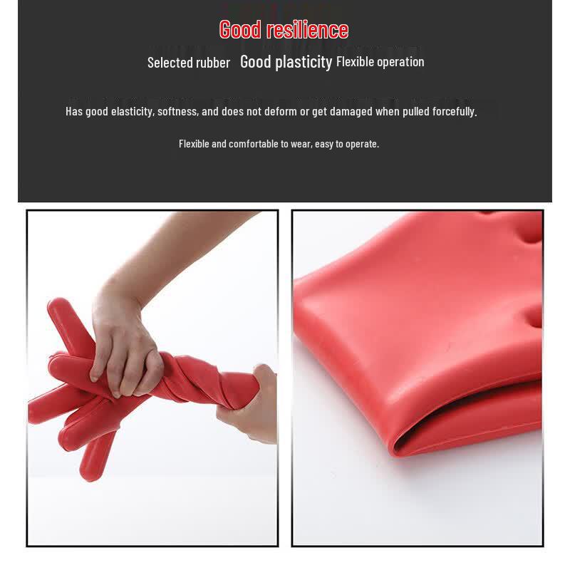Five-star Shield 12KV Insulating Electrician Gloves