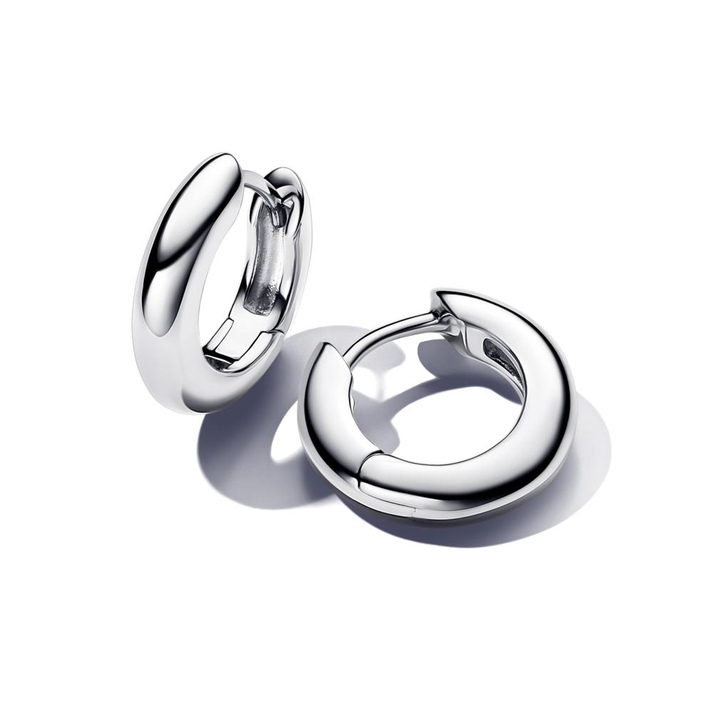 Pandora Round Hoop Earrings_293320C00