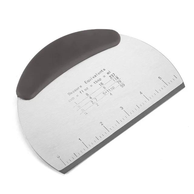 Stainless Steel Semicircular Noodle Cutter with Scale Multi-function Noodle Cutter Baked Flour Machine