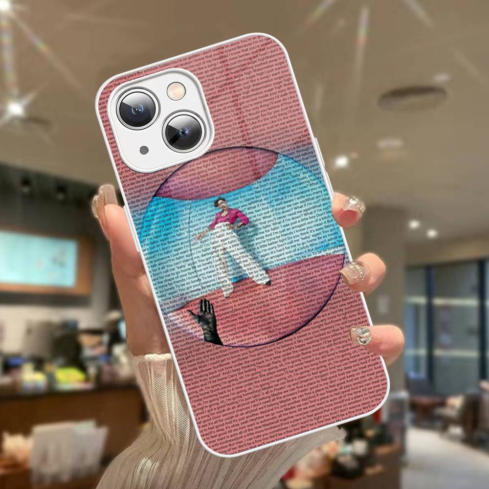 

Hot H-Harrys Music Styles Tempered Glass For Iphone 14 13 12 11 Pro Mini XS MAX 14Plus X XS XR Cover iphone XR