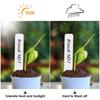 100PCS hot-selling plant label number plate garden green plant gardening succulent potted plant planting record card punching sign