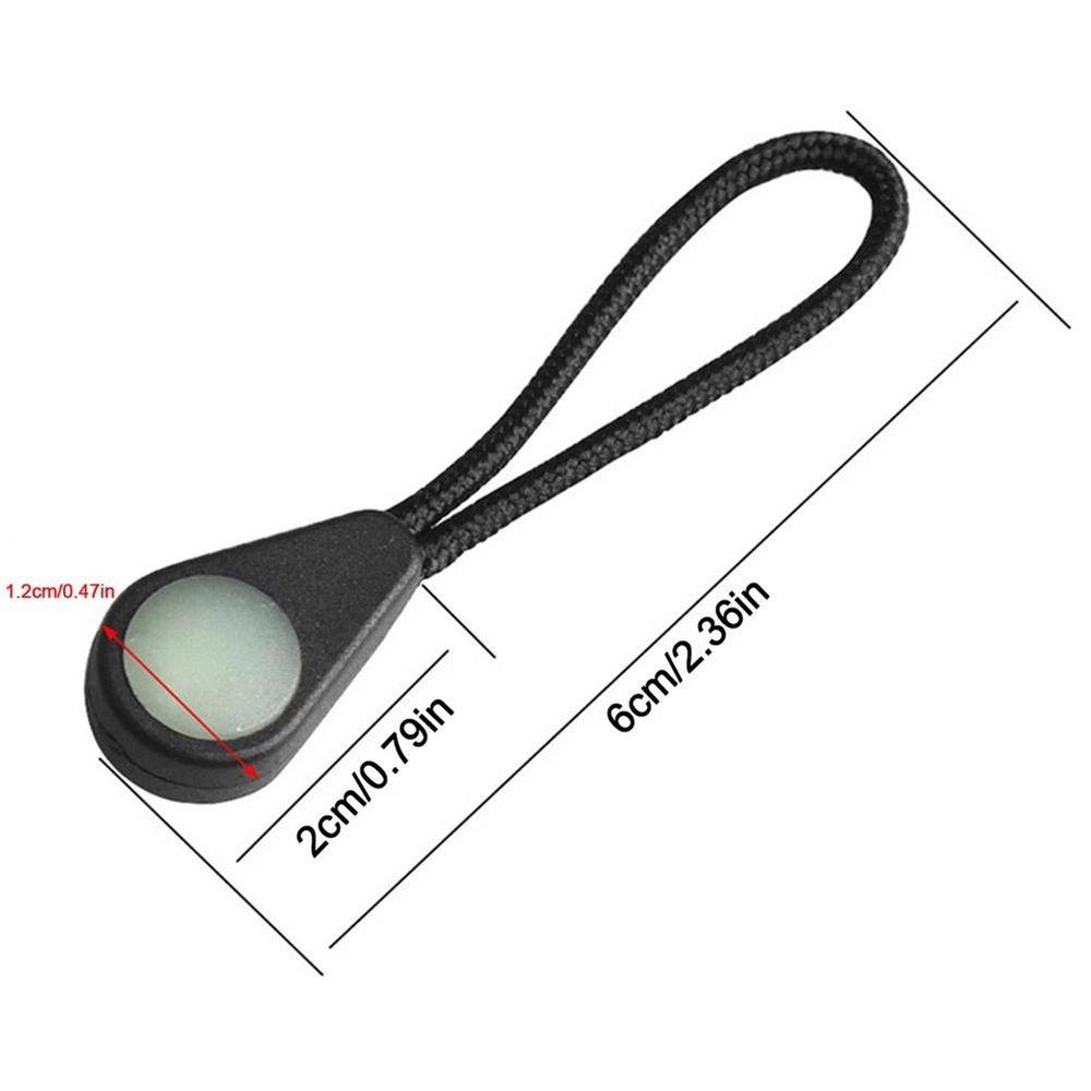 Zipper Rope Zipper Puller Bag Accessories Tent Zippers Night Zipper Ideal Kit Markers Zipper Pull