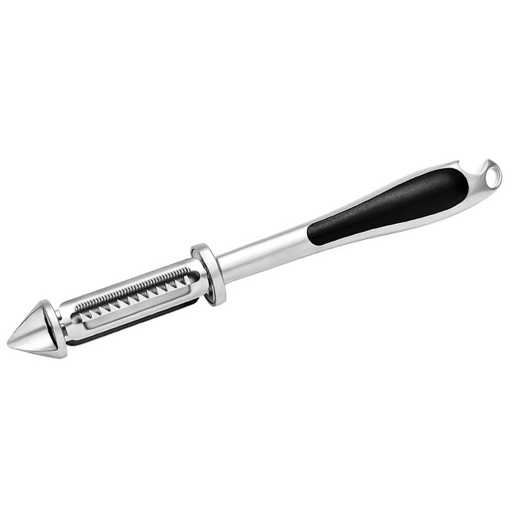 5 In 1 Fruit Vegetable Peeler Hole Digging Bottle Opener Zinc Alloy Ergonomic Non Slip Handle for