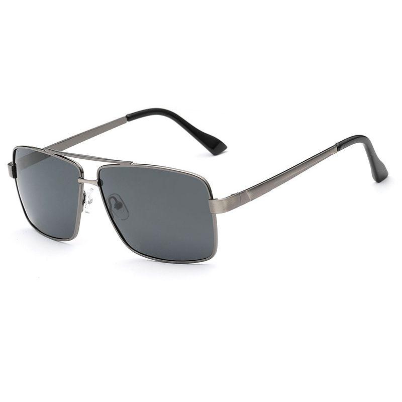 Stylish Black Polarized Aviator Men Glasses Ideal For Outdoor Sports And Driving