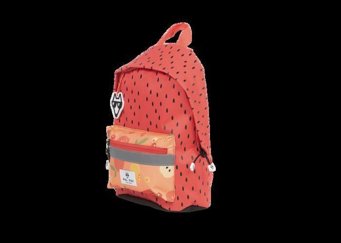 Sac à dos - POL FOX - Tutti Frutti - Multicolore - 25cm x 30cm x 10cm - Maternelle