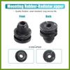 2pcs Lower Rubber Cushion Bushing Radiator Mount Insulator for Nissan Frontier 1998-2015 for Nissan Pathfinder 96-06 for Nissan 350Z 2003-2009
