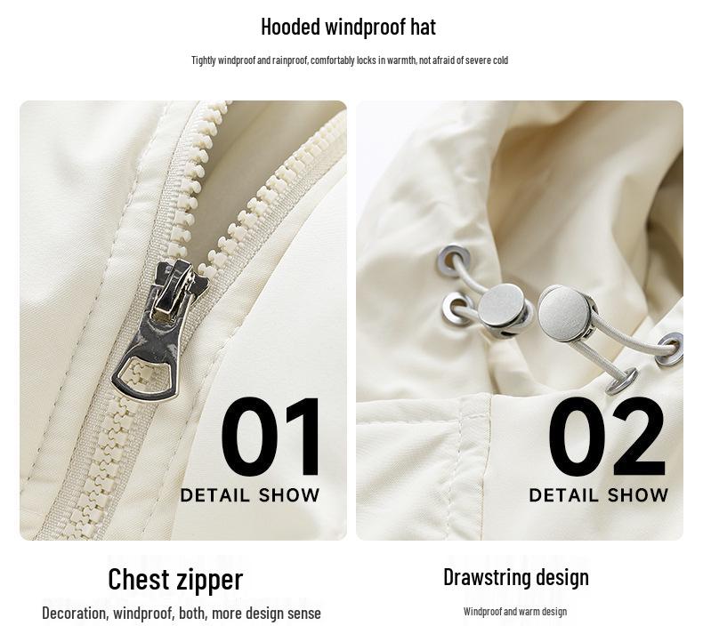 2025 New Korean-Style Oversized Cotton Jacket - Unisex Casual Autumn/Winter Wear