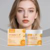 VIARELINE Vitamin C Brightening & Moisturizing Cream for Soft, Smooth Skin - Lightweight, Quick Absorption, Enhances Texture.