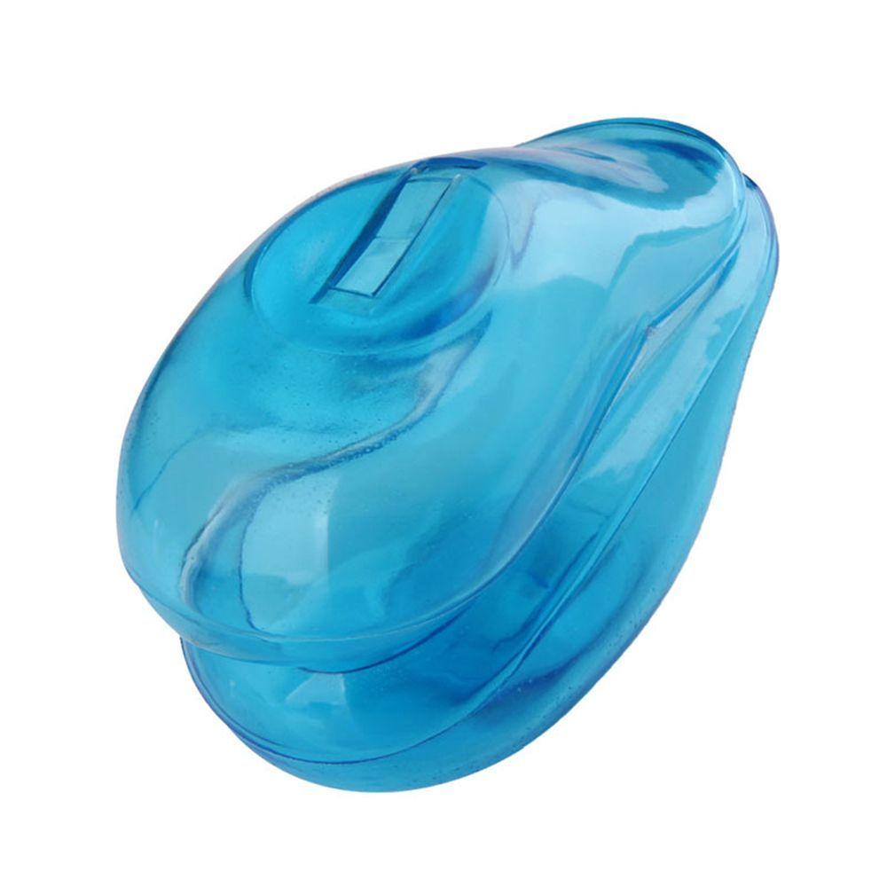 Clear Silicone Barber Blue Color Hair Dye Shield Ear Cover Noise Protector Salon Accessories