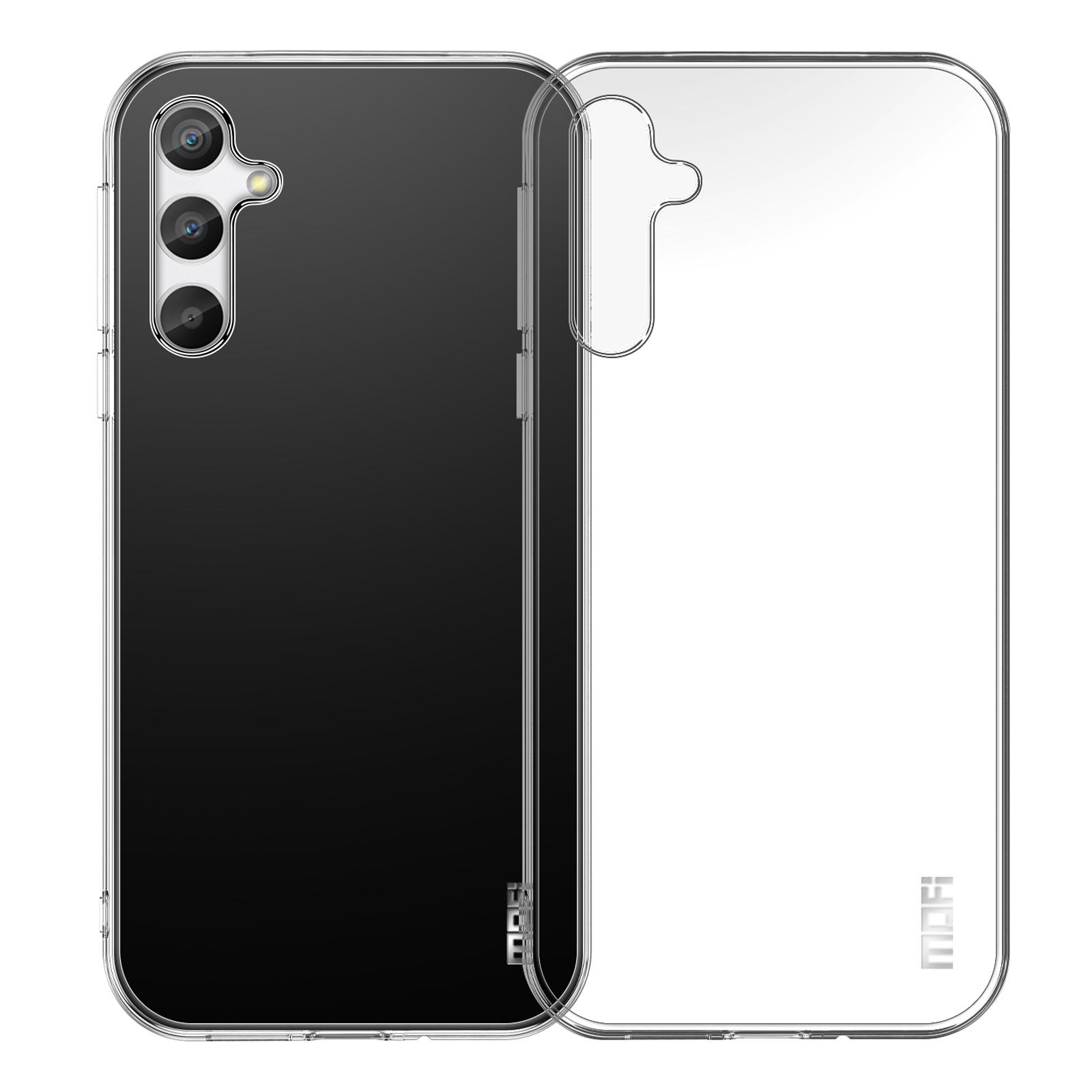 

Мягкий ТПУ чехол MOFI для Samsung Galaxy A34 5G, Прозрачный чехол для телефона против царапин A