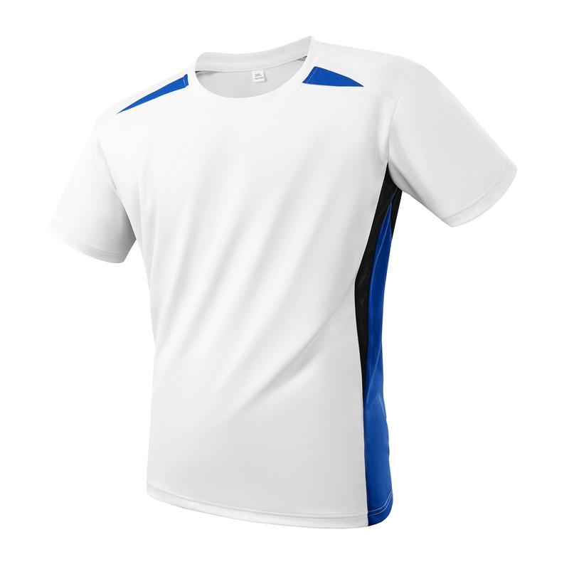 

Outdoor Elastic Ice Silk Short-sleeved Men s Loose, Comfortable And Casual Dropped Shoulder Sleeve Ice Silk T-shirt For Men 3XL білий