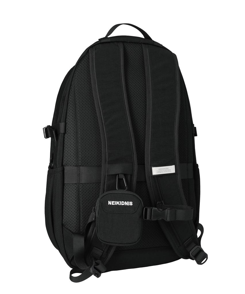 Neikidnis Carabiner Mesh Backpack Black