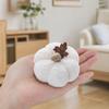 Yousheng Plush Pumpkin, with Maple Leaf Decor Halloween Decoration, 3D Pumpkin Throw Pillow, Soft Cute Harvest Festival Home