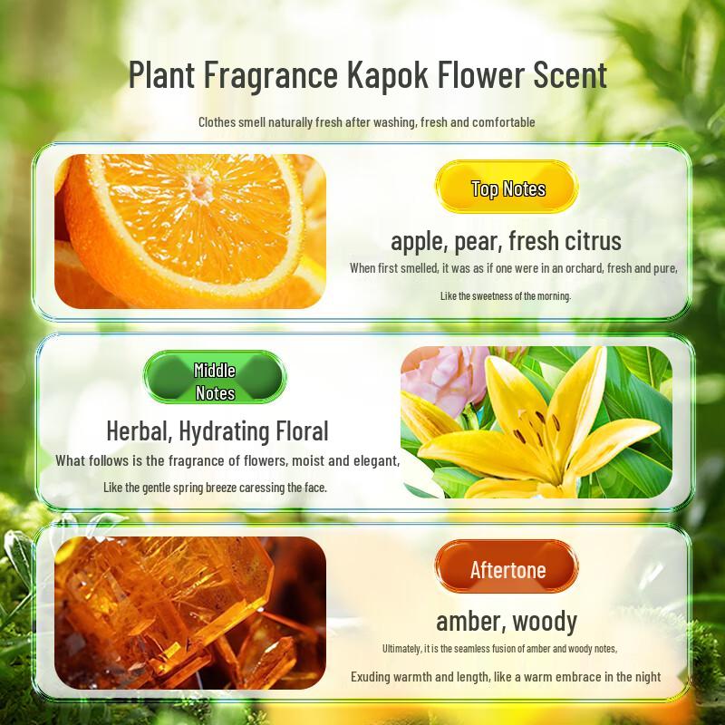 Lv San Plant Extract Hypoallergenic Laundry Detergent - Kapok Scent