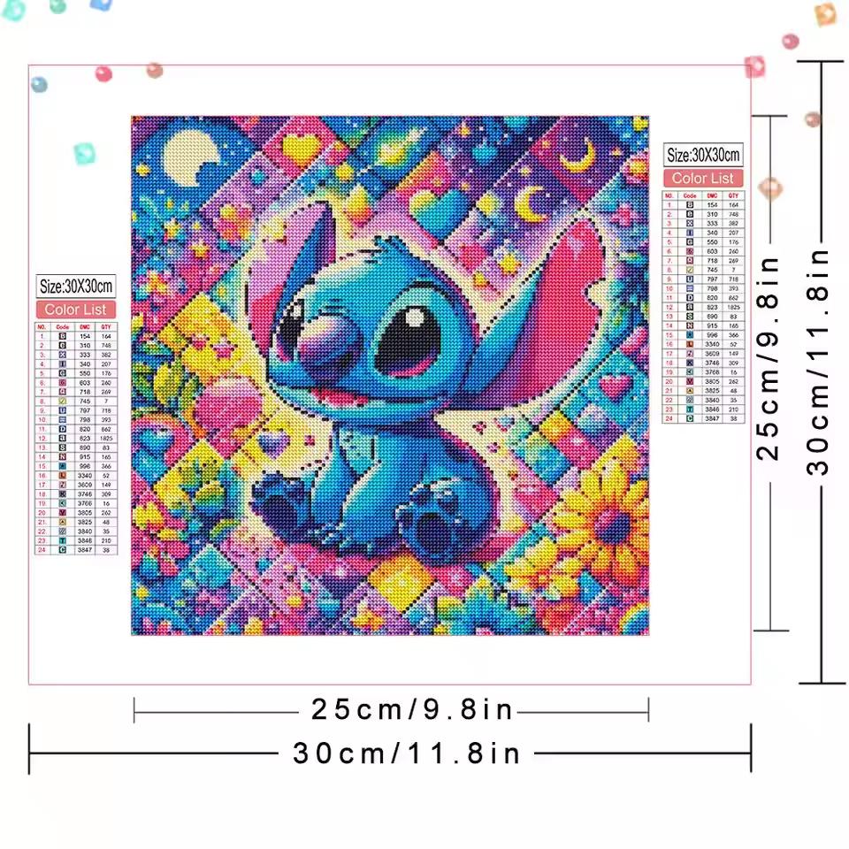 Disney Diamond Mosaic Stitch Cartoon Cross Stitch Kits Art DIY Full Square Round Diamond Painting Elf Handmade Hobby