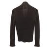 JIL SANDER made in Italy Long sleeve sweater 36 Brown Rib knit Women Used