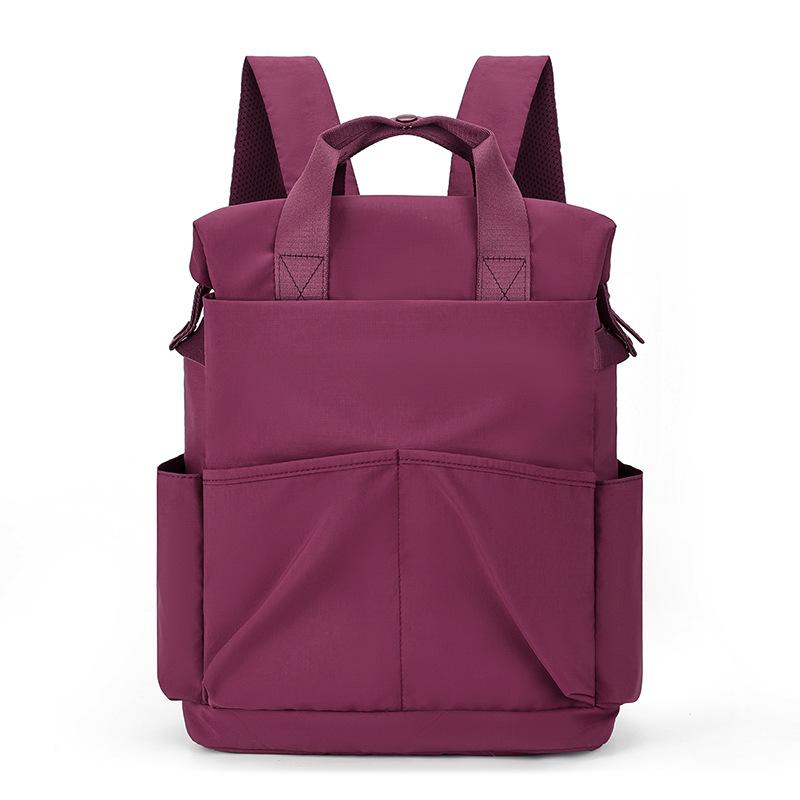 Women s Nylon Commuter Backpack Student Travel Backpack