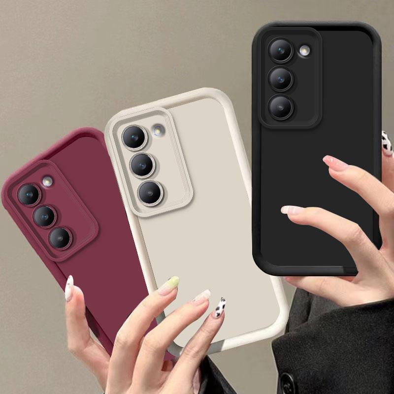 For Tecno Spark 40 4G Case Soft Silicone Protect Cover For Tecno Spark 40 Pro 40Pro+ 4G Shockproof Luxury Candy Matte Phone Case