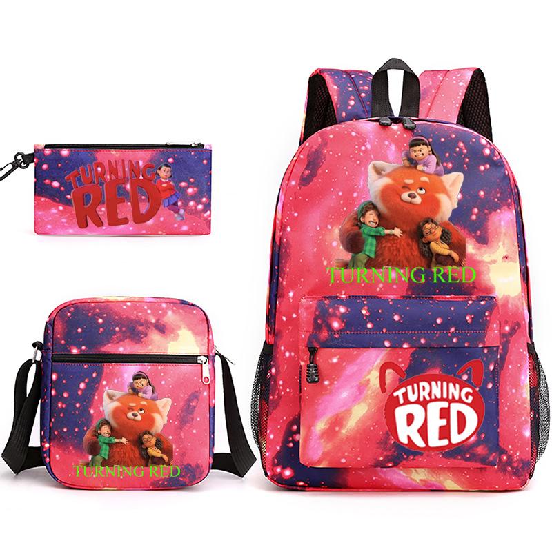 2022 Youth Metamorphosis 3 Sets/piece Laptop Backpack School Teen Girl Student Schoolbag