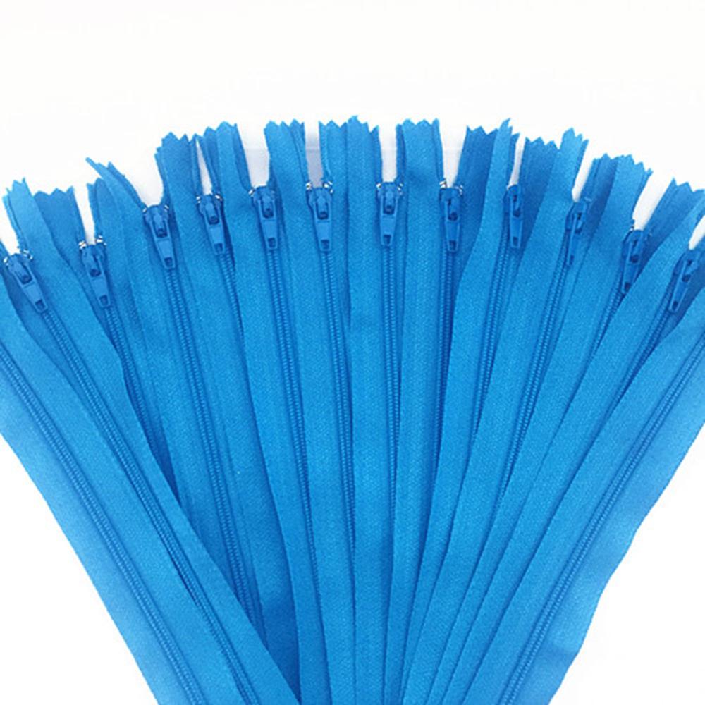 10pcs Nylon Coil Zipper 4"-24" (10 cm-60 cm) for Tailor Crafts, Sewing Clothes Zipper (20 Colors) Sewing Accessories