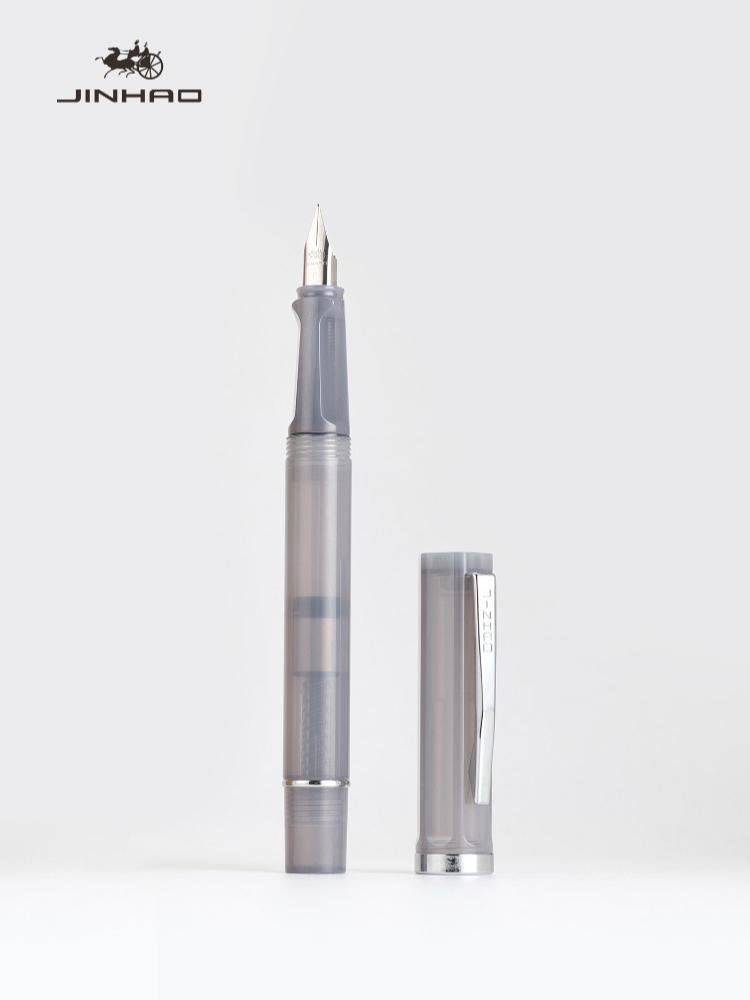 JINHAO 58D Fountain Pen 6 Colors F EF Nib Ink Pen Writing Calligraphy Pen PK HONGDIAN MAJOHN Stationery School Office Supplies
