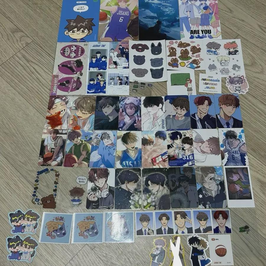 

Garbage Time Ki-sang Photo Card Sticker Ji Sang-go Jeong Hui-chan