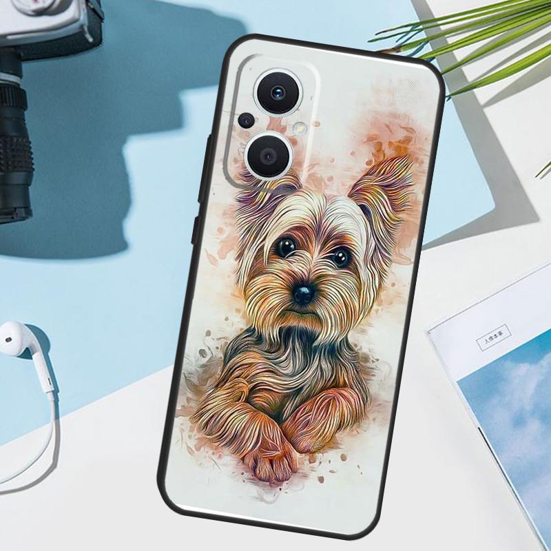 Yorkshire Terrier Dog Cover For OPPO Reno 14 Pro 10 11 12 13 14F 13F 12F 11F 7 8 Lite OPPO Find X9 X6 X5 X8 Pro Case