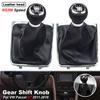 For VW Passat B7 2011 2012 2013 2014 2015 Car-Styling 5 / 6 Speed Gear Stick Lever Shift Knob With PU Leather Boot