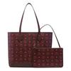 MCM Liz Visetos Logo Shoulder Tote Bag MWPGSLR024B-