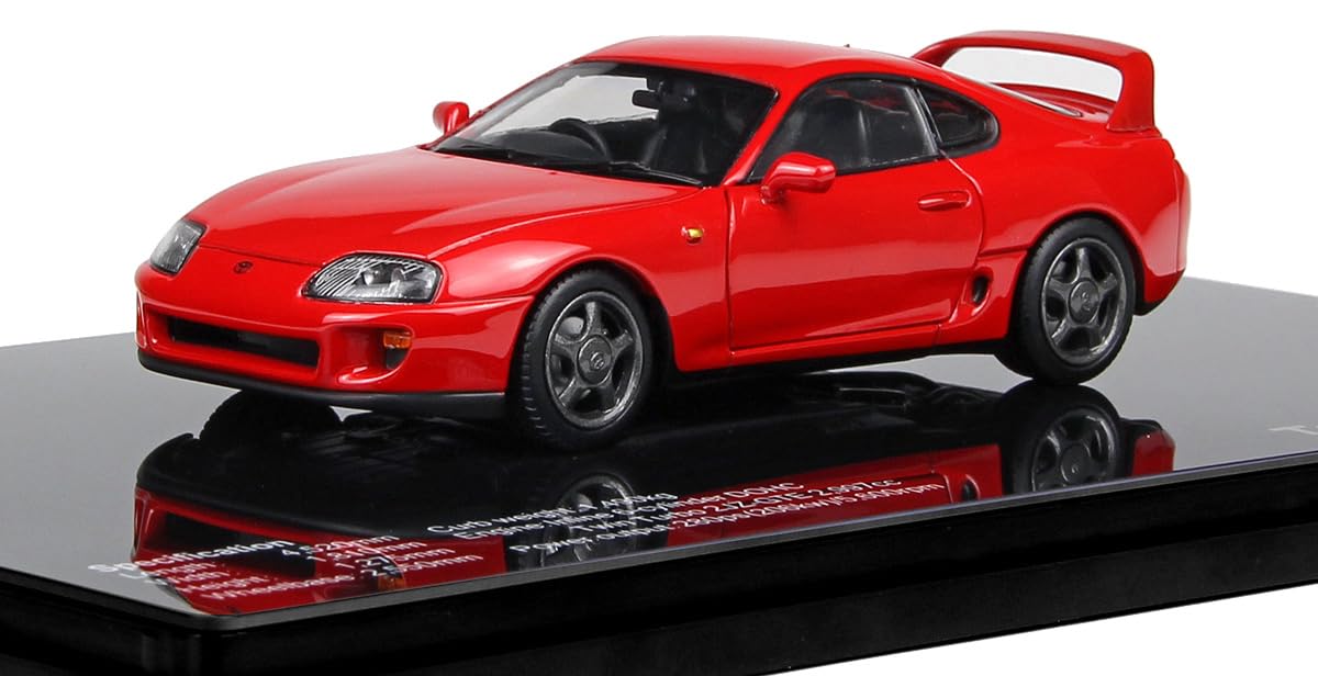 

Модель LCD Toyota Supra A80 Красный Готовое изделие LCD43009RE 1/43