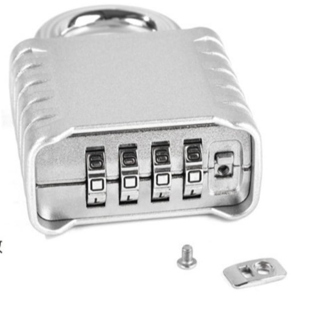 Metal Heavy Duty Padlock 4-Digit Number Combination Rust Proof Security Lock Safely Waterproof Gate Locks
