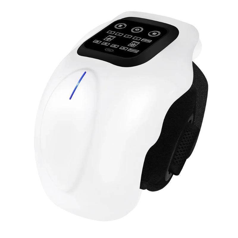 2026 New Gift Wireless Electric Knee Massager with Heating Warm Relaxation for Knee Shoulder Elbow Portable Adjustable Vibration Massage