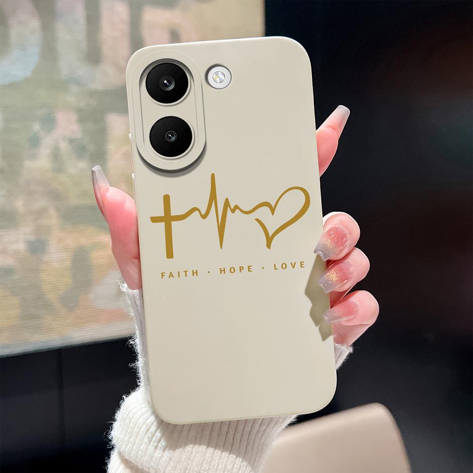 For Xiaomi Poco X8 Pro X8 Pro Max Cases Colorful Love Heart Anti-fall Artistic Protector For PocoX8Pro PocoX8ProMax Back Cover