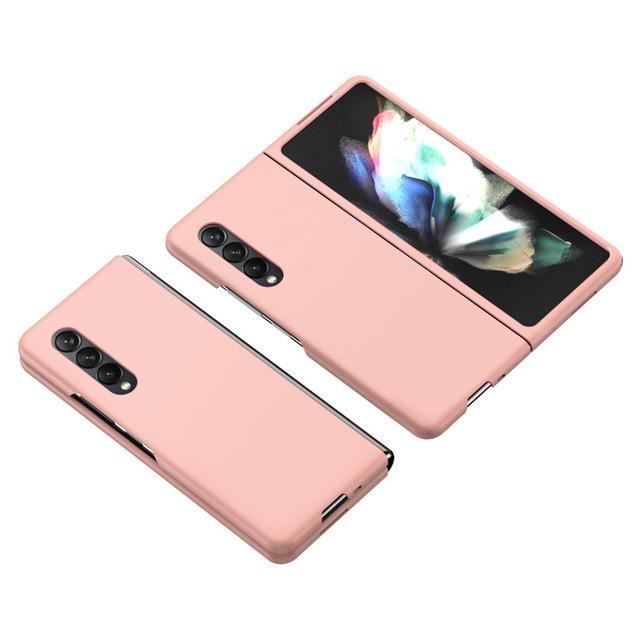 2022 New Ultra Thin Skin Feel Case For Samsung Galaxy Z Fold 4 5g Pc Cover Anti -Knock Fashion Cases For Galaxy Z Fold4
