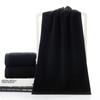 Cotton Shower Face Towels Black Household Towel Home Supplies Adult Kids Towel  Beach