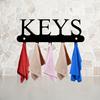 Metal Wall-Mounted Decorative Hanger, 1pc Towel Key Clothes Hanger Organizer, Never Lose Your Keys Again