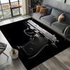 2025 New Cool Guns Pistol Ammunition Bullet Cartridge AK M4 Rug Carpet for Living Room Bedroom Decor,Non-slip for Sofa Doormat
