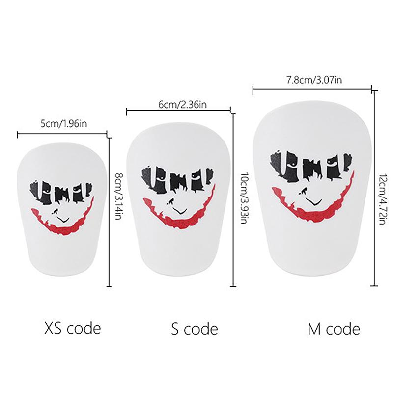 1 par minifotball leggbeskytter Slitasjebestandig støtdempende benbeskytter Lett bærbar fotballtreningsskaft