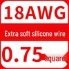 High-Temp Resistant Silicone Wire for Lithium Battery, Tinned Copper, Various AWG Sizes