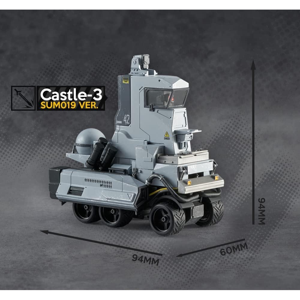 Seikan Heavy Industries Alloy Heavy Industries Series "Arknights" Castle 3 SUM019 VER. PVC & ABS & sinklegering malt komplett figur