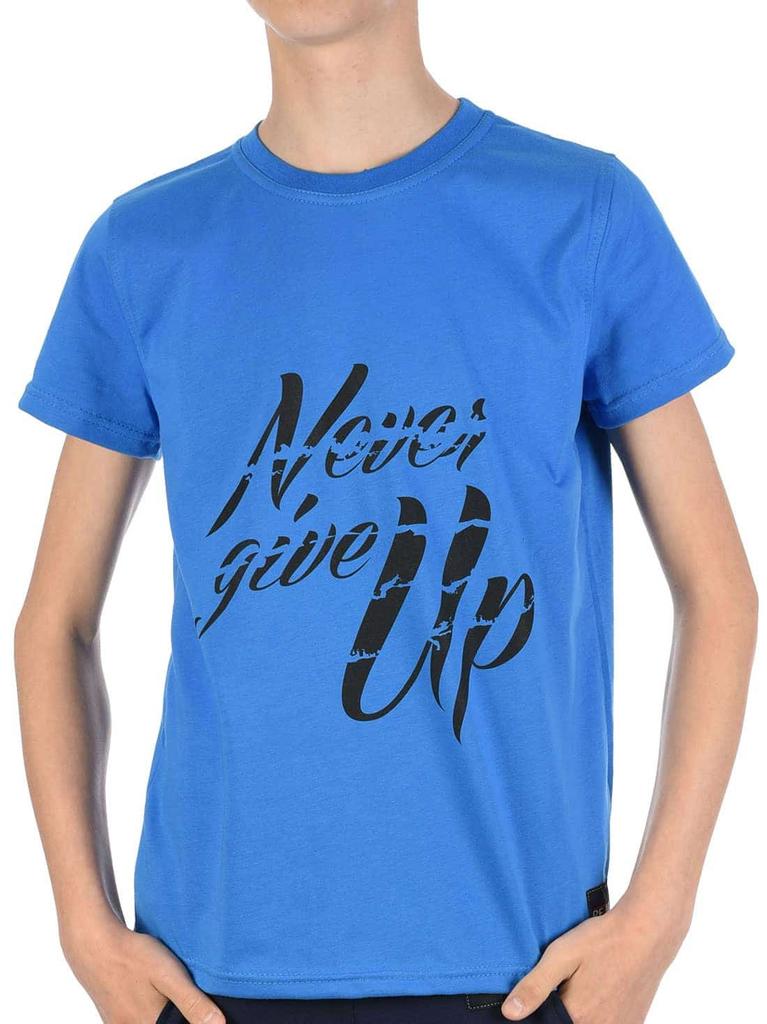 Jungen T-Shirt mit Never Give Up