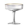 Vertical Ice Cream Dessert Glass Crystal Glass Tall Cocktail Platter Martini Tall Glass Bar and Gift Dropshipping