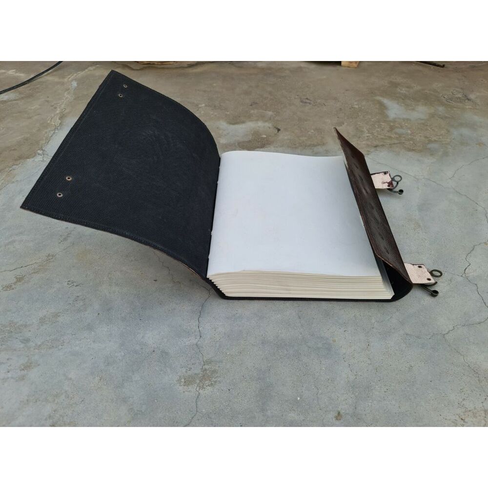 Handmade Tree of Life Leather Journal Diary Celtic Book of Shadow Wicca Vintage