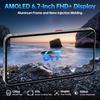 OUKITEL WP200 Pro 5G Cellphone 72GB+1TB 6.7" FHD+ 8800mAh108MP Android 15 NFC GPS with Earphone/SmartWatch
