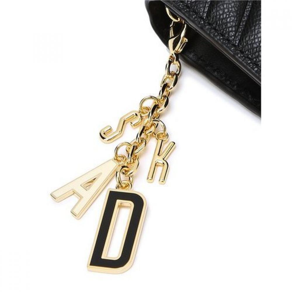 Daks Black Calfskin Gold Dd Compact Wallet Dcwa4f270bk