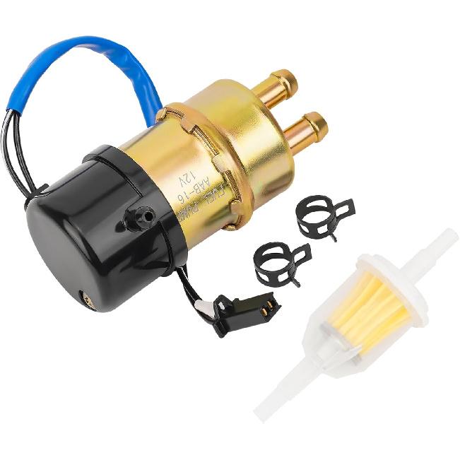 Road Passion 12v 55LPH Electric Fuel Pump for Honda Goldwing 1200 GL1200A 1984-1987/Honda V45 Magna VF750C 1982-1983/Honda V65 Magna VF1100C