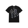 MLB T-shirt New York Yankees Unisex Nera 3ATSB0433-50BKS