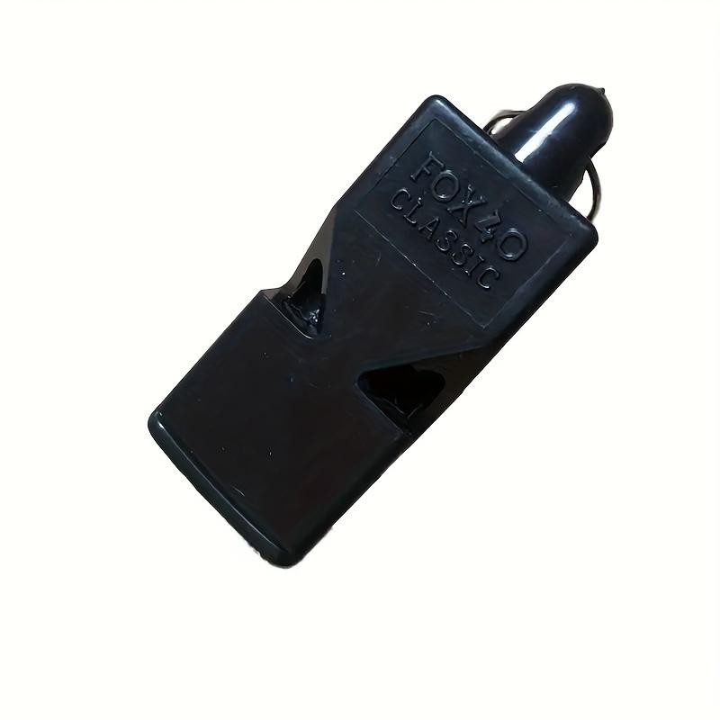 

2pcs High Quality Whistle Plastic Soccer Football Basketball Hockey Baseball Sports Classic Referee Whistle чёрный