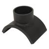 Bottle Jack Adapter Saddle High Strength Hydraulic Lifting Axle Saddle for 3in Tube Black